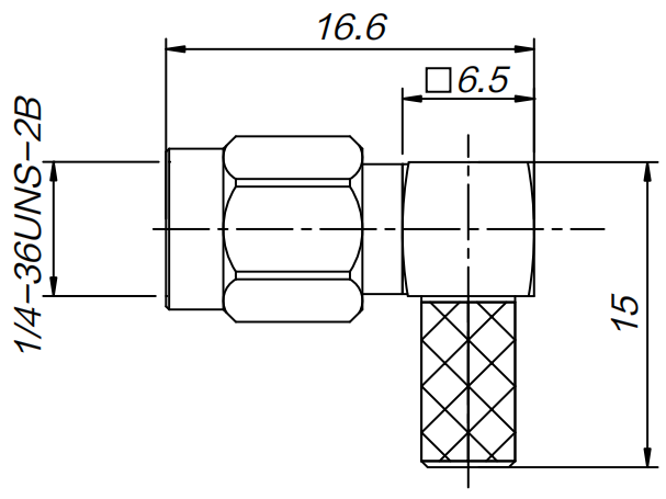 SMA-C-JW-3 XMRSMA3