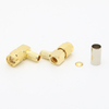 SMA Right Angle Crimp Plug LMR195 CNT195 RG58 RG233 RG142 RG400 XMRSMA3