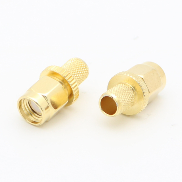 SMA Straight Crimp Plug LMR240 SYV-50-4 50 Ohm XMRSMA1