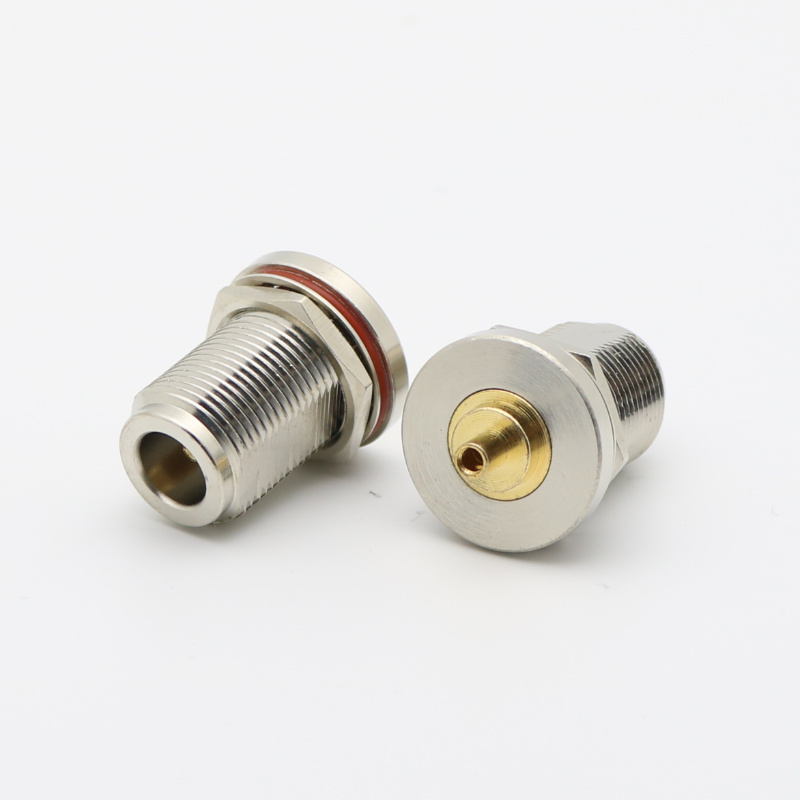 N Straight Bulkhead Jack 086 Semi-rigid 086 Semi-flexible RG405 ZLC260 XMRN35