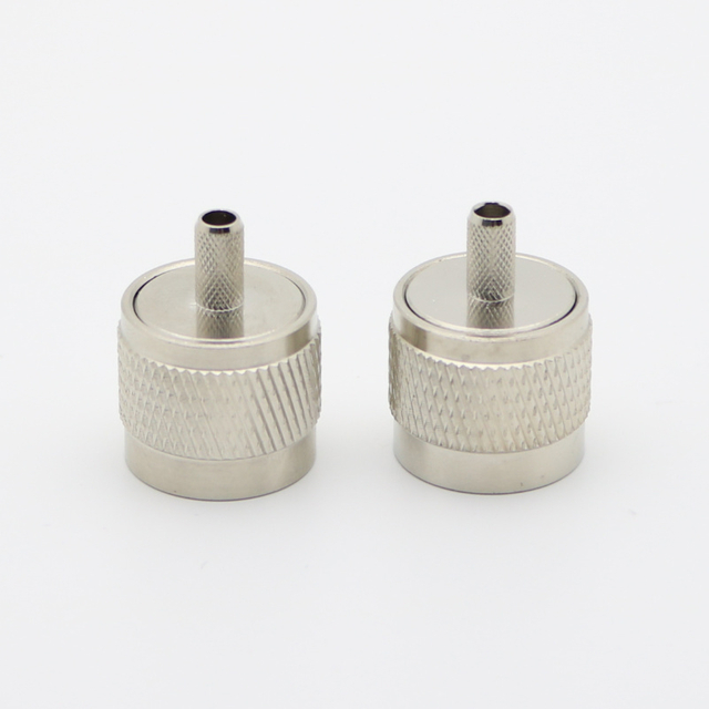 N Straight Crimp Plug LMR240 SYV-50-4 XMRN9