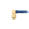 N Jack Connector Waterproof To SMA Right Angle Plug With RG141 402 Semi-flexible Cable XMRZJ30
