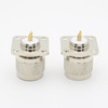 UHF Panel Mount Jack 4-Hole Flange Solder XMRUHF30