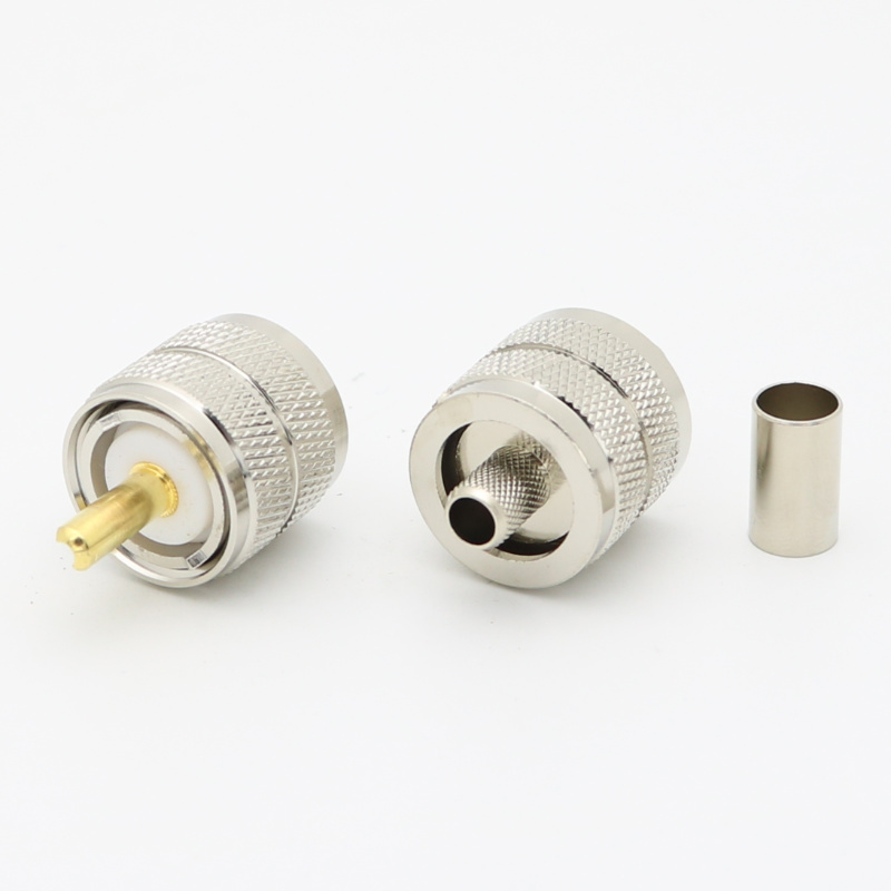 UHF Crimp Plug LMR240 SYV-50-4 XMRUHF2