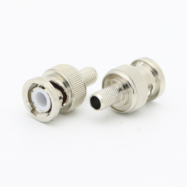 BNC Straight Crimp Plug LMR240 SYV-50-4 XMR004