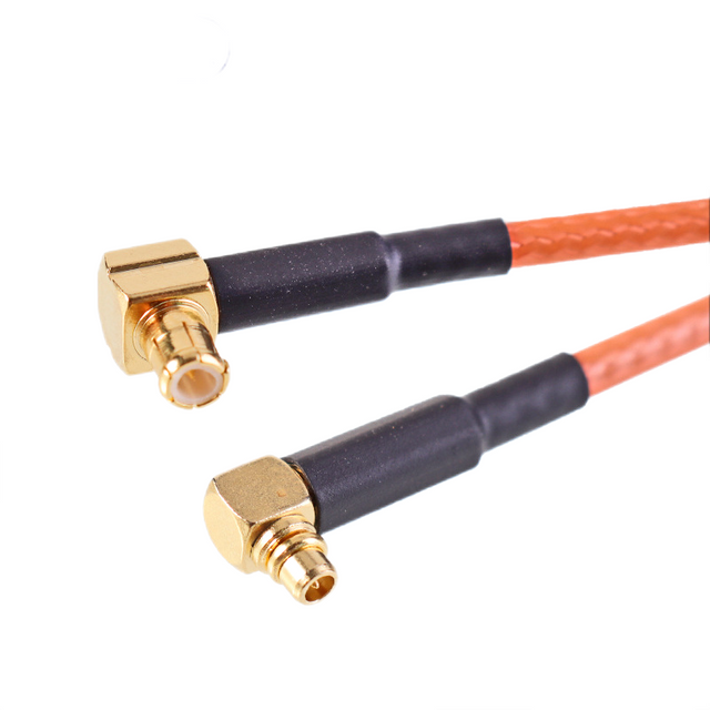 MCX R/A Plug To MMCX R/A Plug Cable Assembly RG316 Cable XMRZJ15