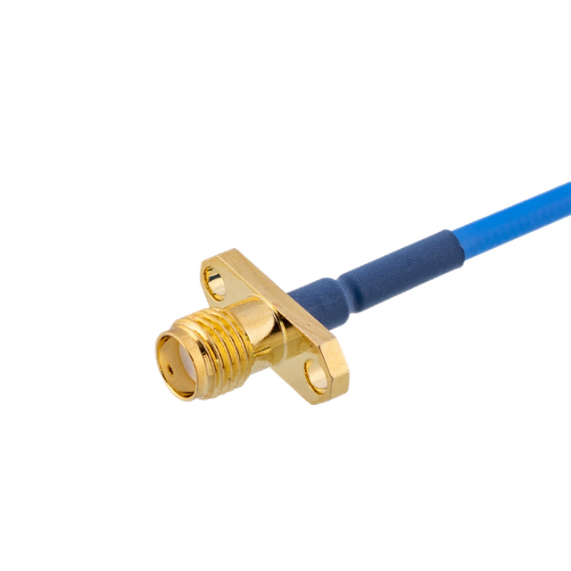 SMA Two Hole Flange Jack RG405 RF Cable Assemblies XMRZJ49