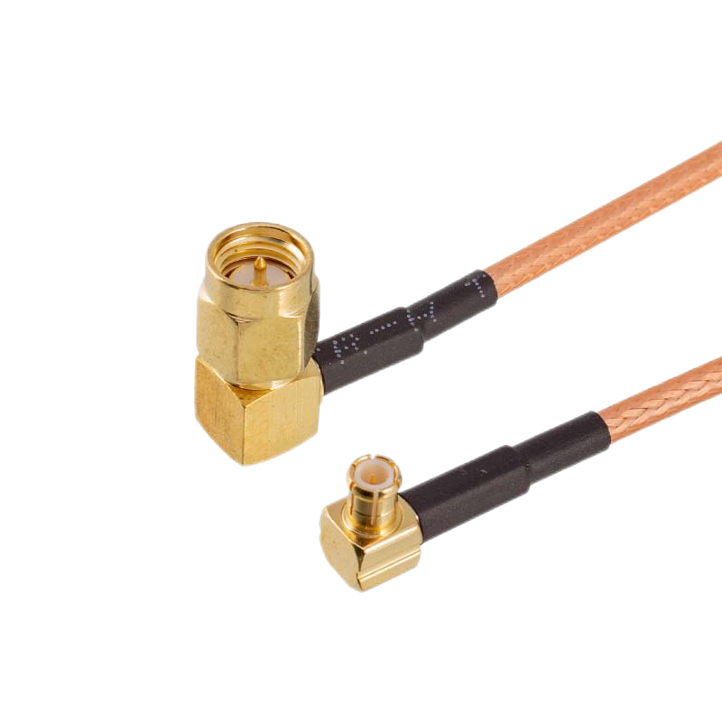 SMA Straight Plug To MCX Right Angle Plug RG316 RF Pigtails XMRZJ60
