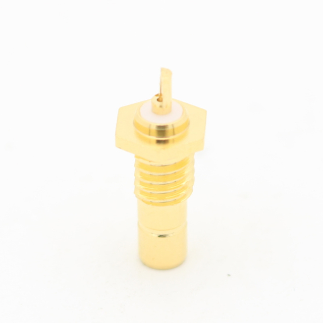 SMB Straight Crimp Jack Bulkhead 50 Ohm XMRSMB1