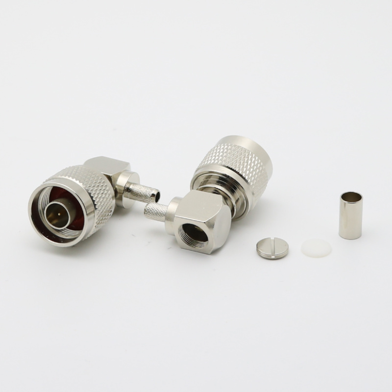 N Right Angle Crimp Plug LMR300 CNT300 5D-FB XMRN4