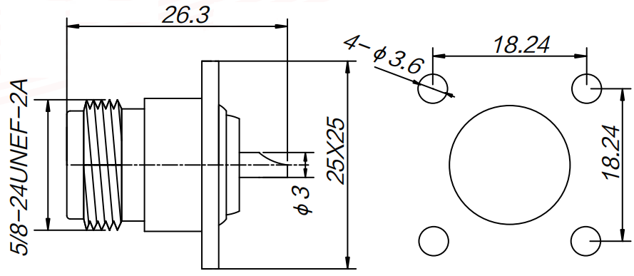 N-KF 75Ω (3) XMRN28