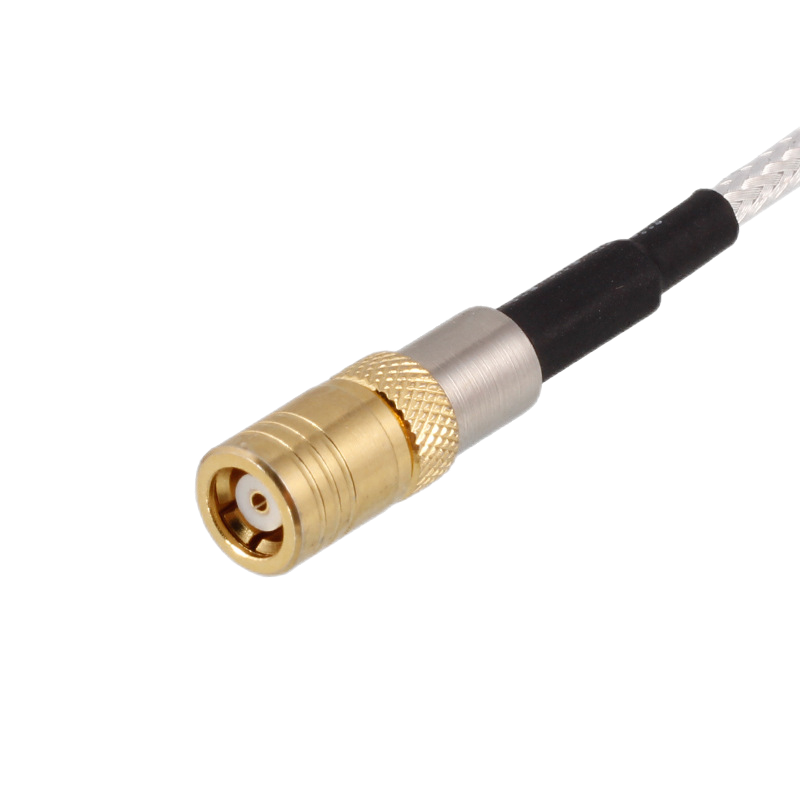 BNC Flange Female To SMB Female Cable Assembly 50 Ohms XMRZJ4