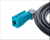 FAKRA Straight Waterproof Plug To TNC Plug Cable assembly GEL100 Cable Length 5 Meters XMRZJ10
