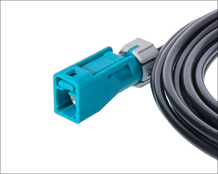 FAKRA Straight Waterproof Plug To TNC Plug Cable assembly GEL100 Cable Length 5 Meters XMRZJ10