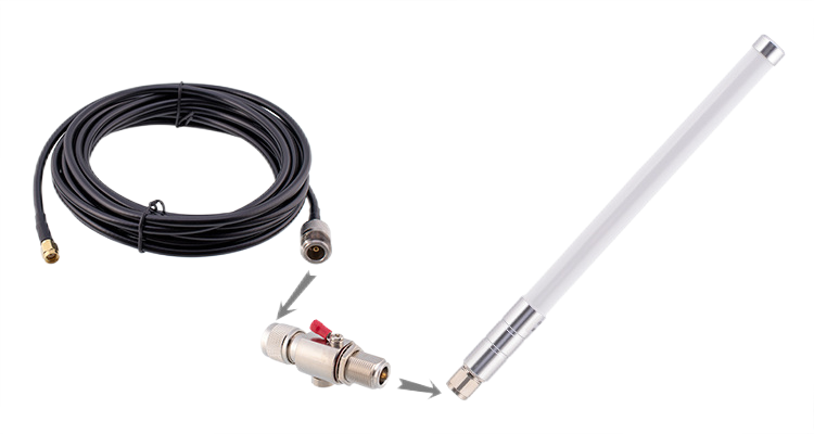 RP-SMA Plug To N Type Jack Cable Assemblies XMRZJ39