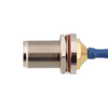 N Jack Connector Waterproof To SMA Right Angle Plug With RG141 402 Semi-flexible Cable XMRZJ30