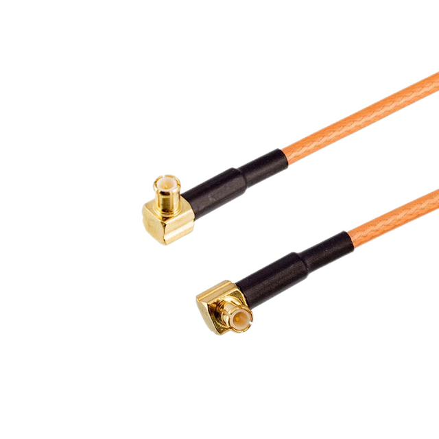 MCX Right Angle Plug to MCX Right Angle Plug RF cable XMRZJ20