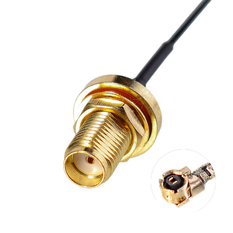 SMA Jack Waterproof To Ipex RF Cable Assemblies XMRZJ51