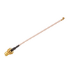 SMA Jack Bulkhead To IPEX RG178 RF Cable Assemblies XMRZJ54