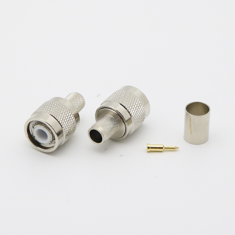 TNC Straight Crimp Plug RF Connector LMR300 SYV-50-5 5D-FB XMRTNC29