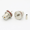UHF Right Angle Crimp Jack LMR100 RG316 RG174 SFF-50-1.5 XMRUHF20