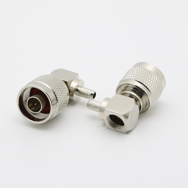 N Right Angle Crimp Plug LMR300 CNT300 5D-FB XMRN4