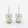 N-Type Panel Mount Jack 4-Hole Flange 50 Ohm XMRN27
