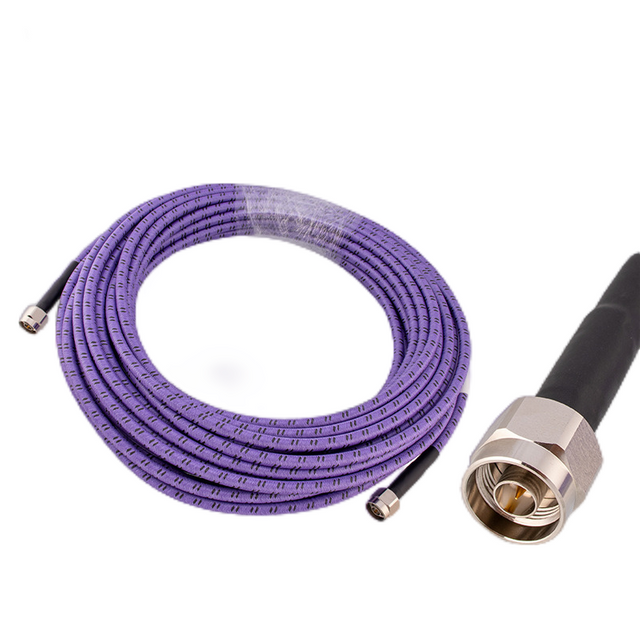 High Frequency Test Cable 20 Meters Long N Plug To N Plug 20G 40G Armored Cable XMRZJ34