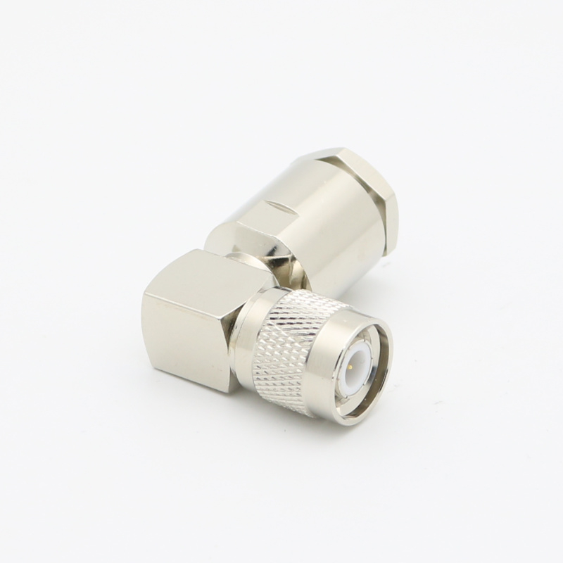 Right Angle TNC Clamp Plug 8D-FB XMRTNC43