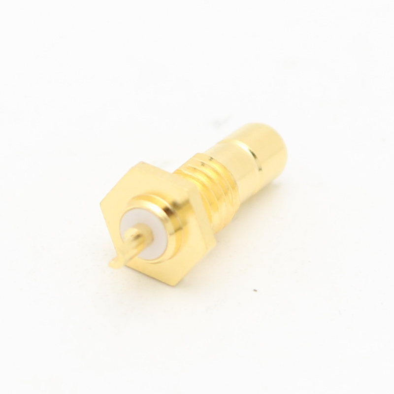 SMB Straight Crimp Jack Bulkhead 50 Ohm XMRSMB1