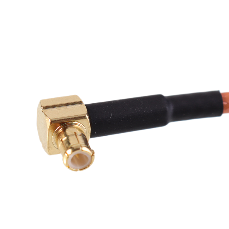 MCX R/A Plug To SMA R/A Plug RG316 RF Cable Assemblies Length 10cm XMRZJ16