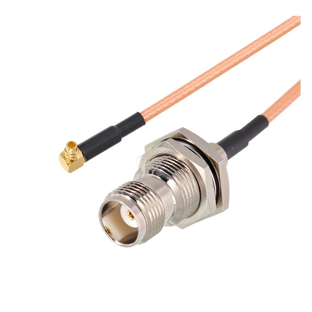 TNC Straight Jack To MMCX Right Angle Plug Cable Assemblies XMRZJ77