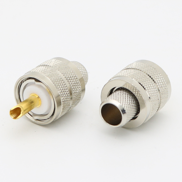 UHF Crimp Plug LMR400 CNT400 7D-FB RG8 XMRUHF5