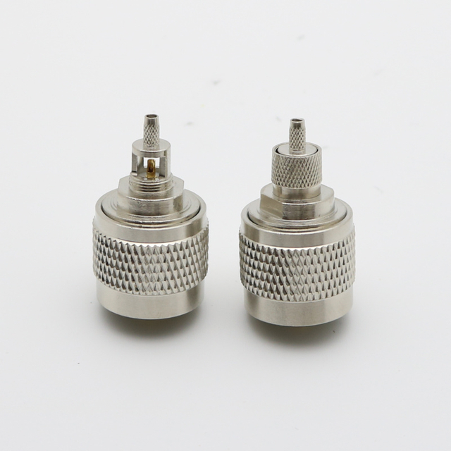 UHF Straight Crimp Plug LMR195 CNT195 RG58 RG233 RG142 RG400 XMRUHF1