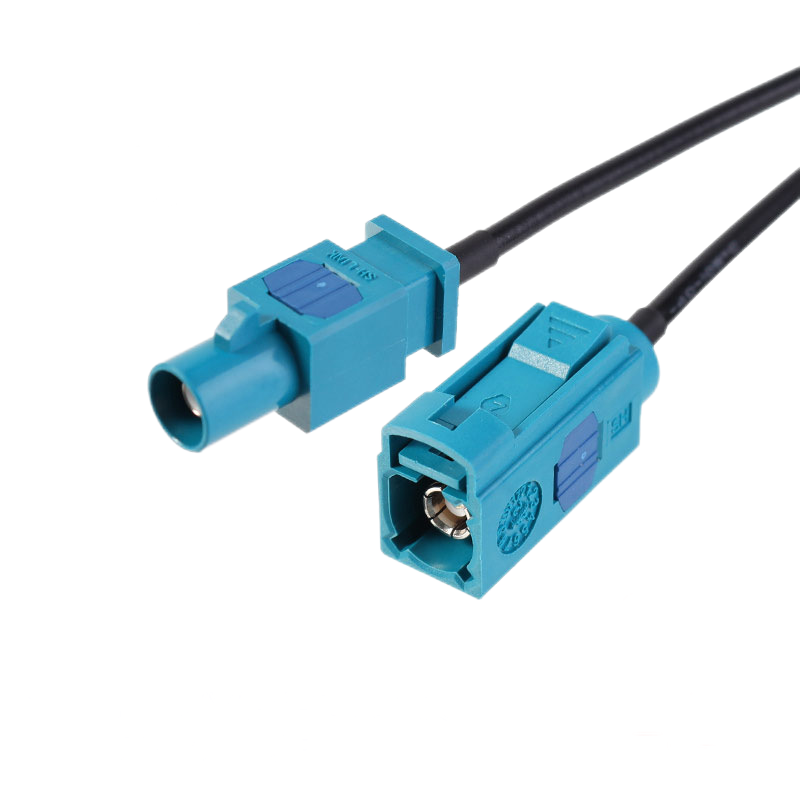 FAKRA Straight Plug To FAKRA Straight Jack Cable Assembly XMRZJ11