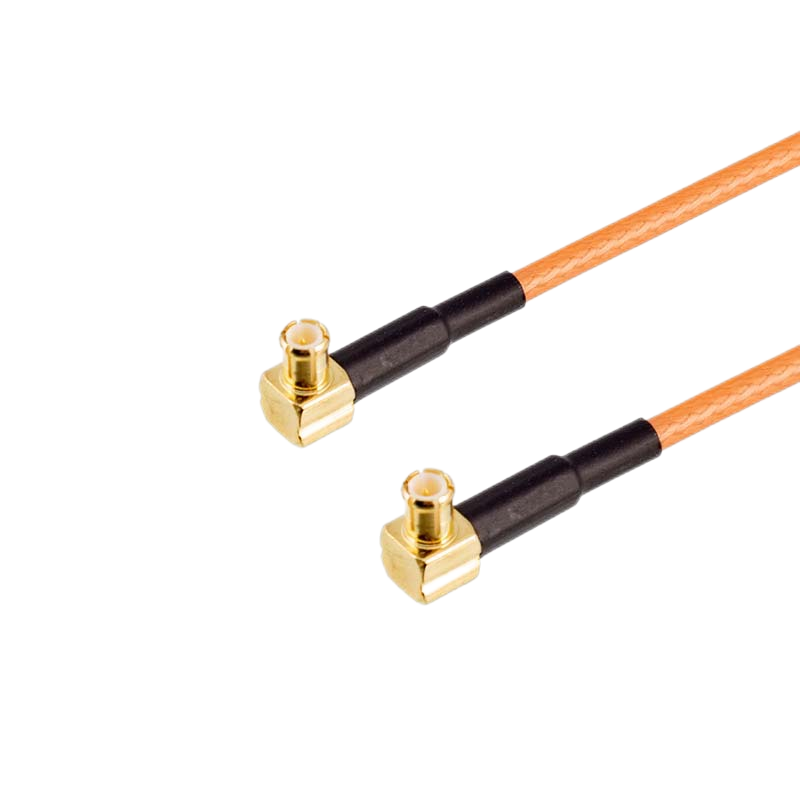 MCX Right Angle Plug to MCX Right Angle Plug RF cable XMRZJ20
