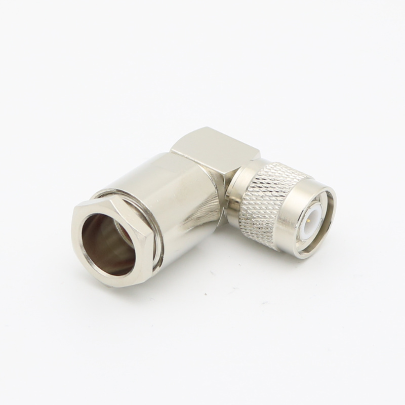 Right Angle TNC Clamp Plug 8D-FB XMRTNC43