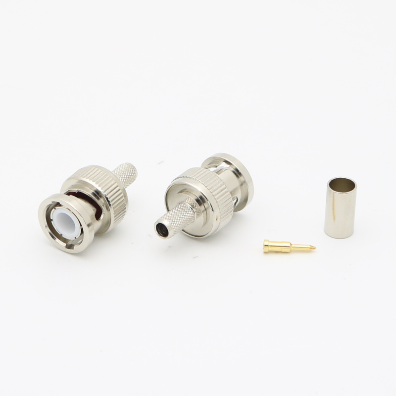 BNC Straight Crimp Plug XMR003