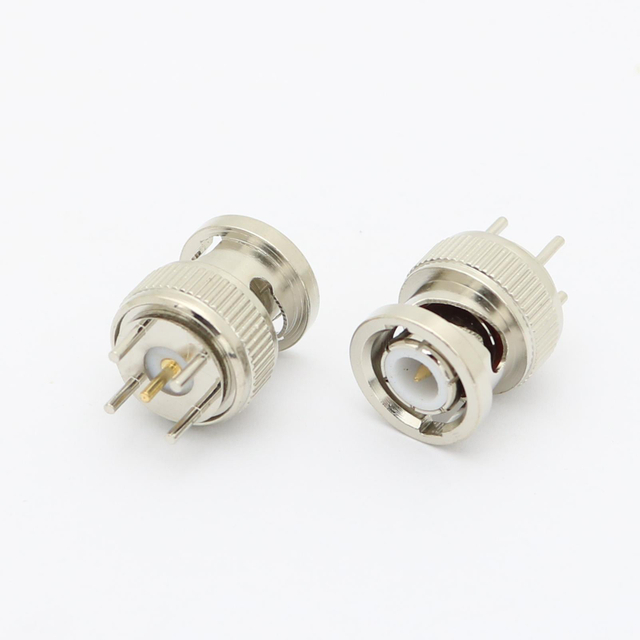BNC Straight PCB Plug End Launch 50 Ohm XMRBNC28
