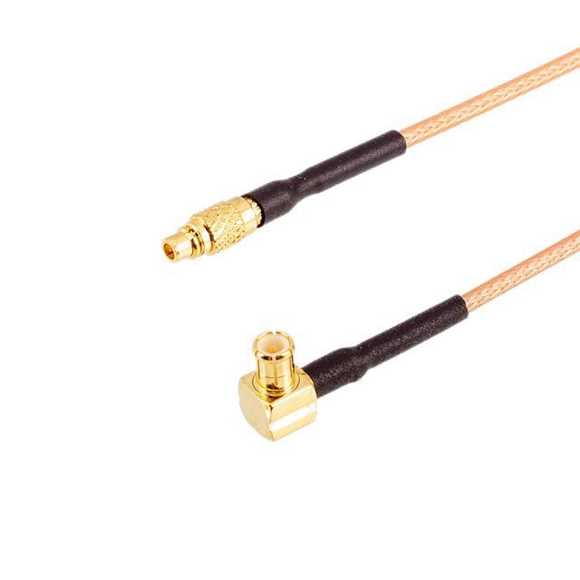MMCX Straight Plug To MCX Right Angle Plug RF Pigtails XMRZJ20