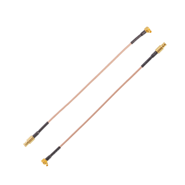 MMCX Right Angle Plug To MCX Straight Plug RF Pigtails XMRZJ22
