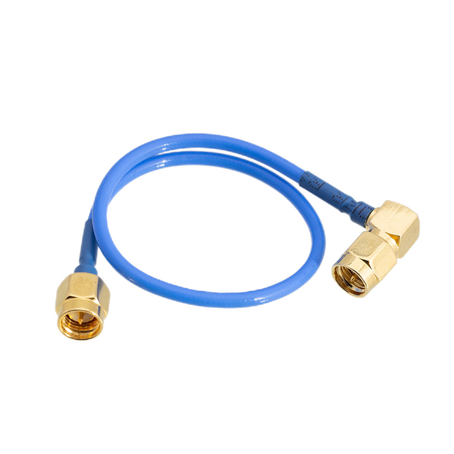 SMA Right Angle Plug To SMA Straight Plug RF Cable Assemblies XMRZJ42