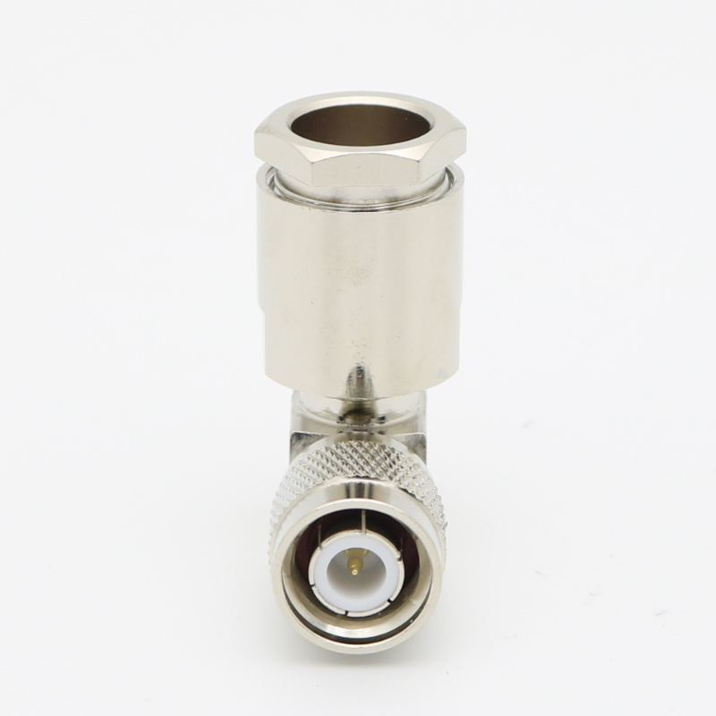 Right Angle TNC Clamp Plug 8D-FB XMRTNC43