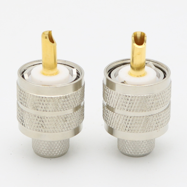 UHF Crimp Plug LMR400 CNT400 7D-FB RG8 XMRUHF5