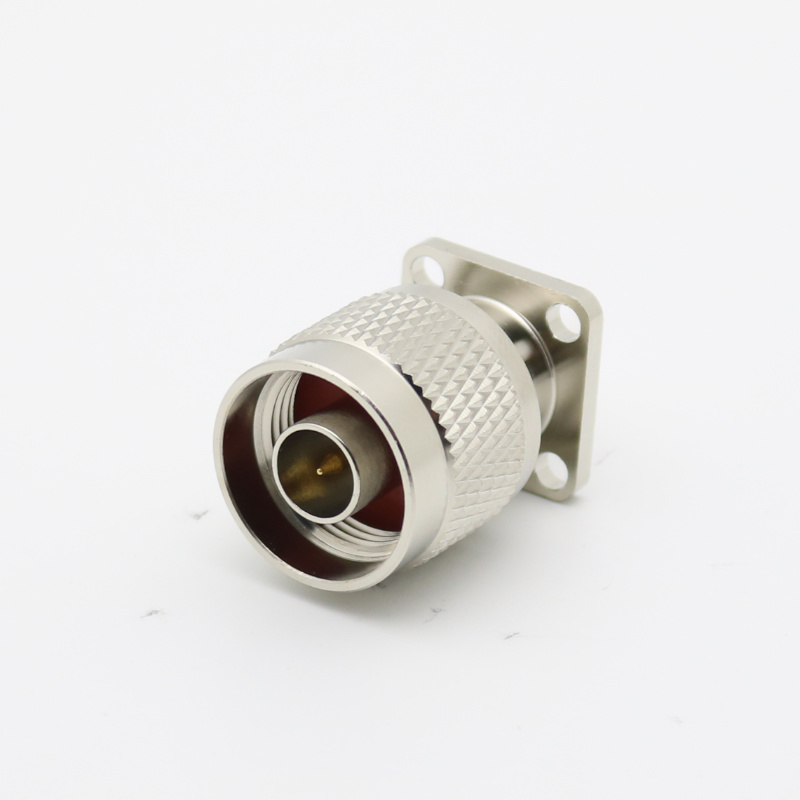 N Straight Plug 4-Hole Flange XMRN18