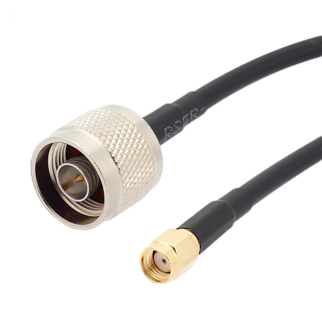 N Connector Plug To SMA Plug Cable Assembly RG58 Cable XMRZJ25