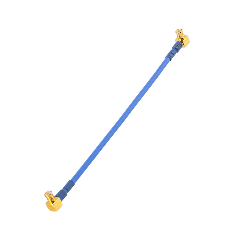 MCX Right Angle Plug To MCX Right Angle Plug RG405 Semi-flexible XMRZJ19