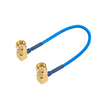 RG405 Blue Semi-flexible SMA Right Angle Plug Cable Assembly XMRZJ67