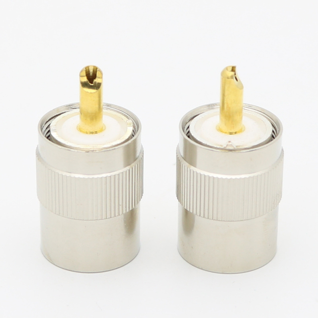 UHF Straight Plug LMR300 SYV-50-5 5D-FB XMRUHF28