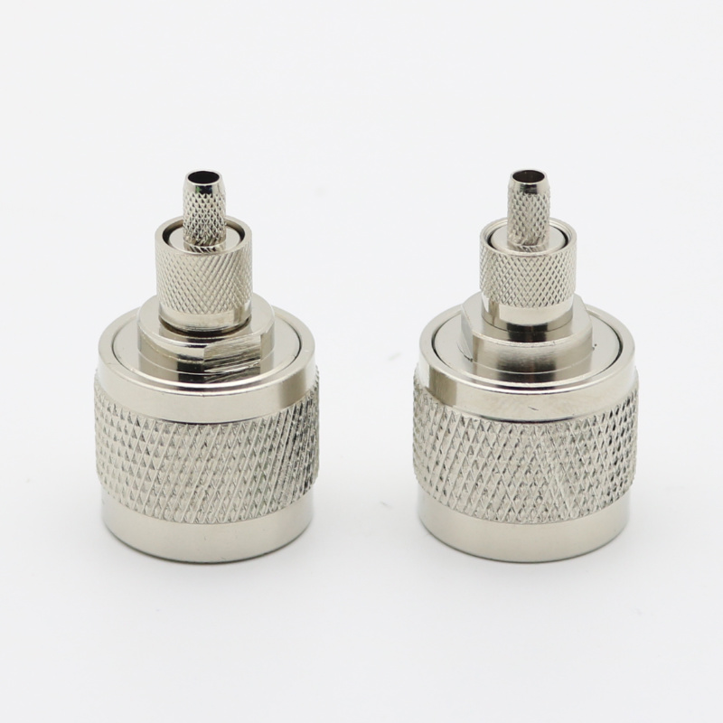 N Straight Crimp Plug SFF-50-2-2 SYV-50-2-2 50 Ohm XMRN1 